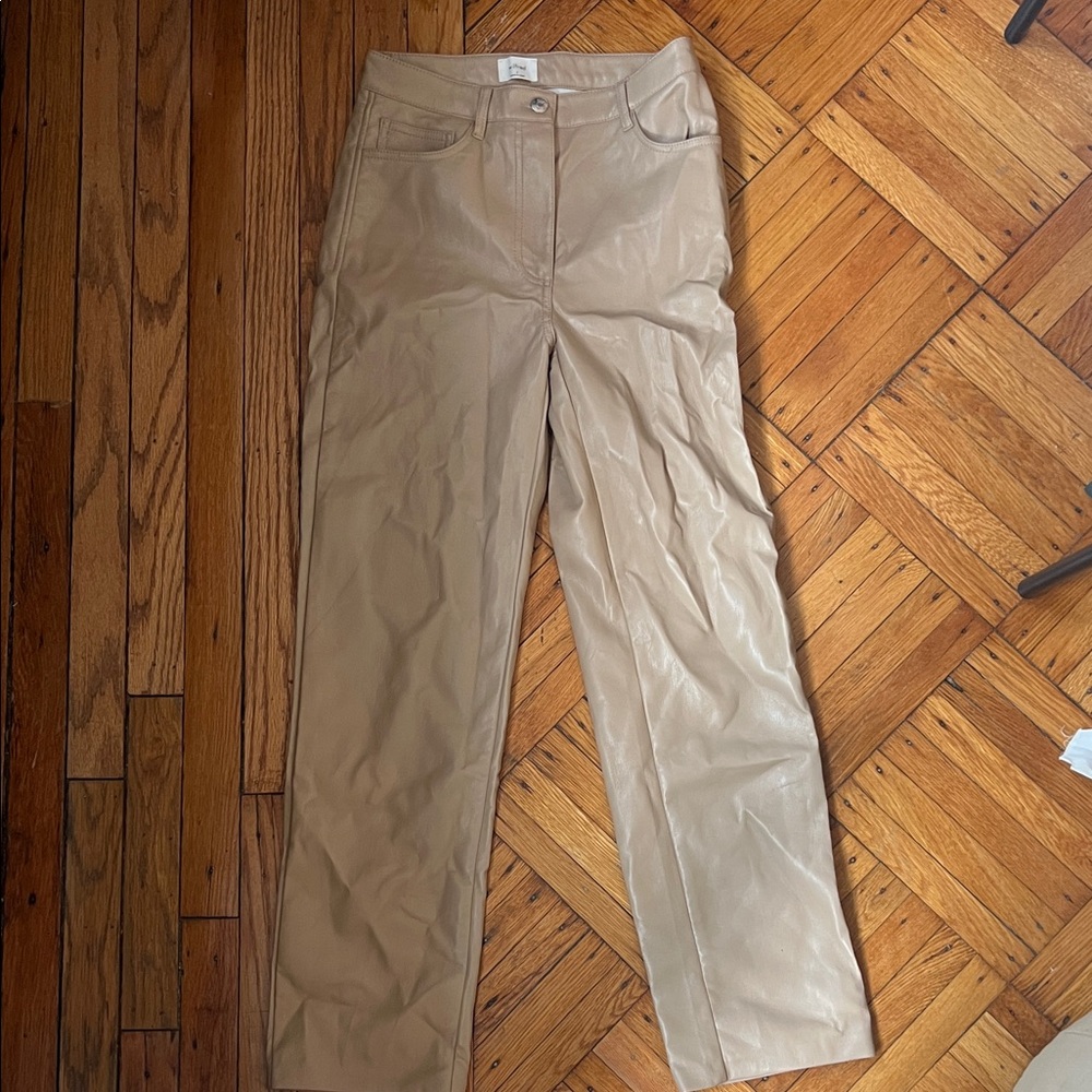 Aritzia Wilfred Leather Pants